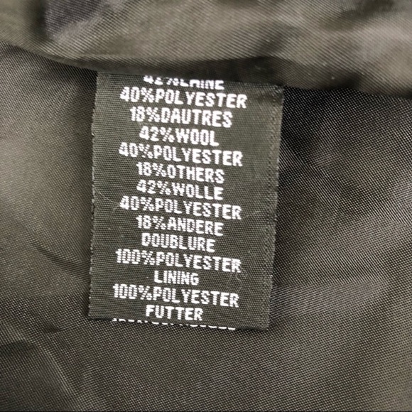 AVANT PREMIERE Black and Grey Wool Coat - Picture 7 of 10